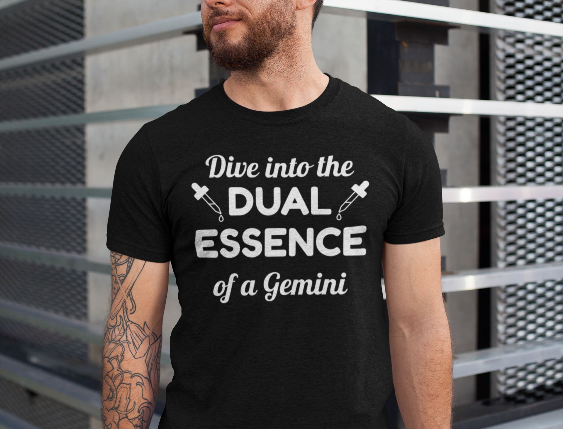 Gemini Dual Essence T-shirt (white)