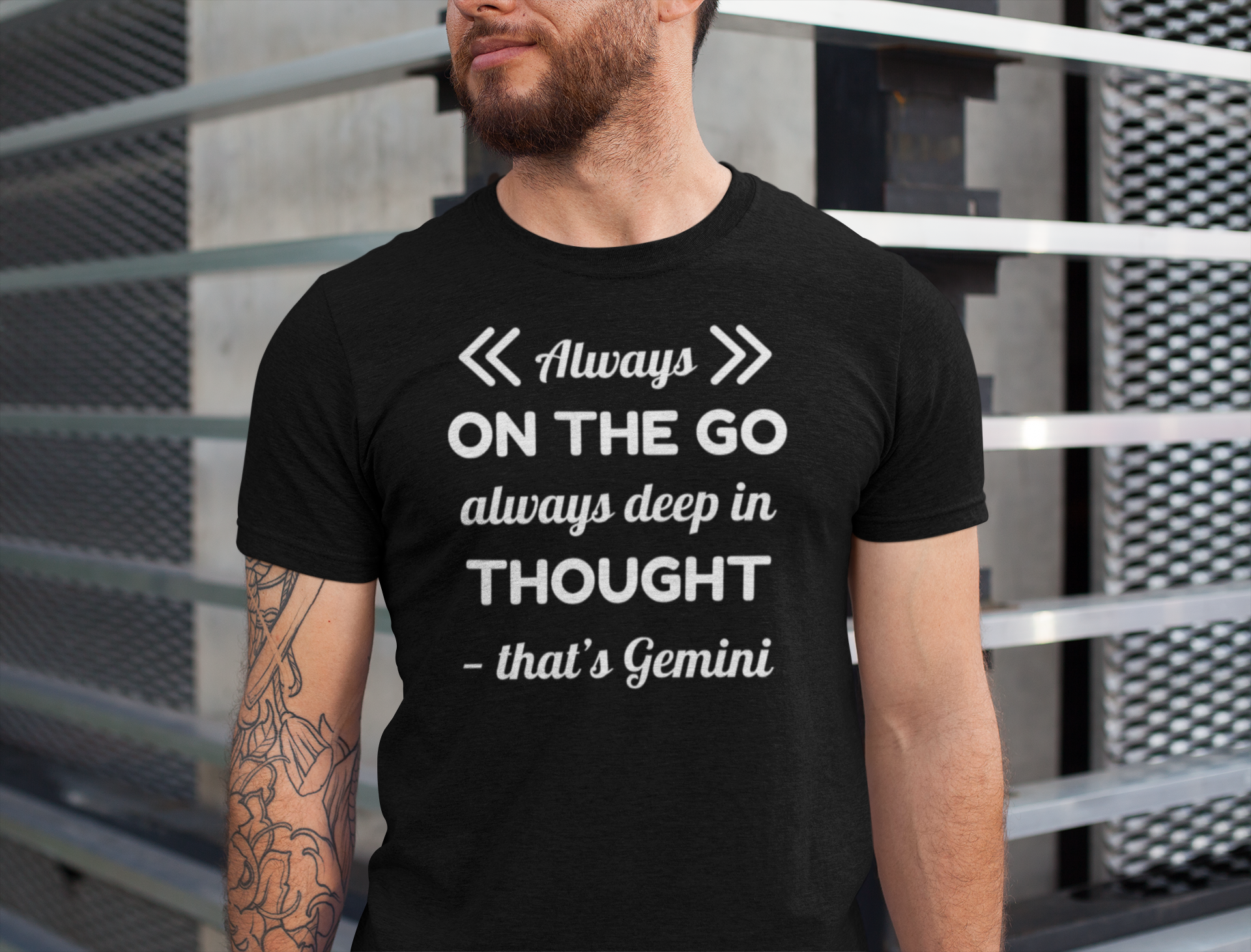 Gemini On The Go T-shirt (white)