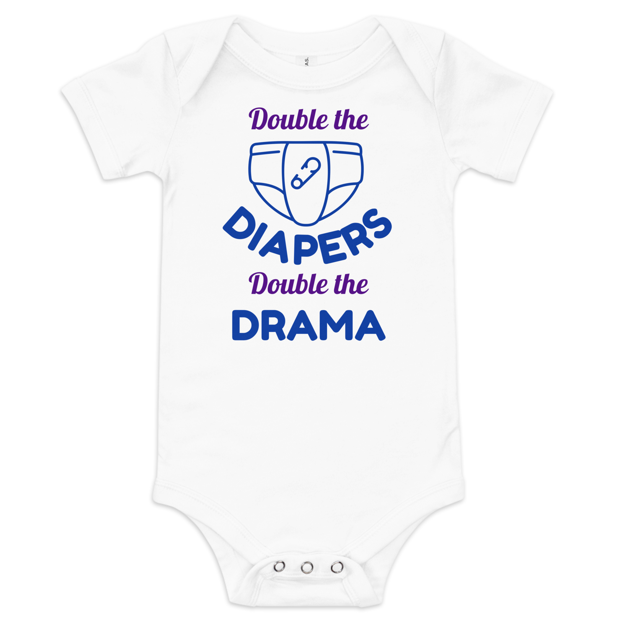 baby onesie for twins 