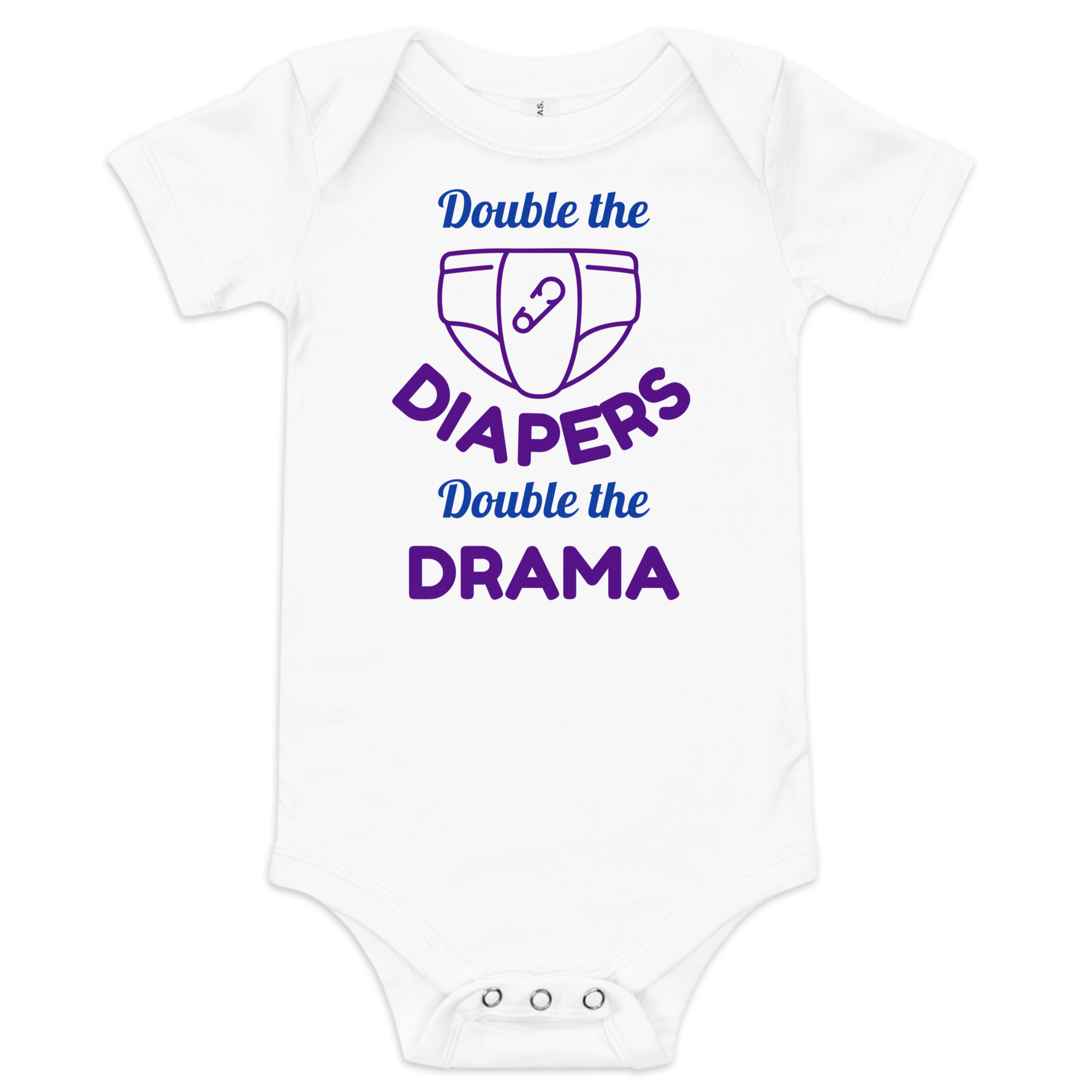 baby onesie for twins 