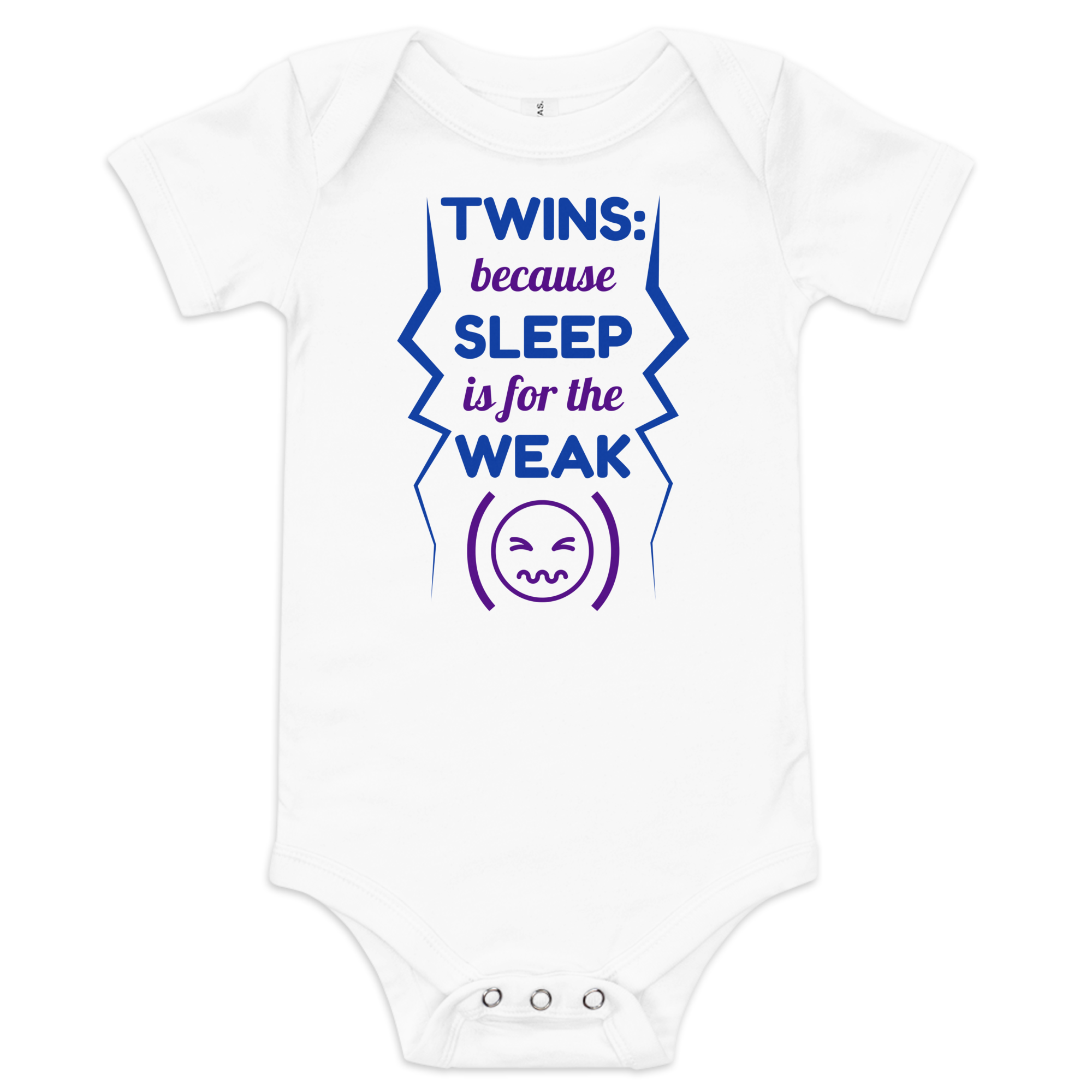 baby onesie for twins 