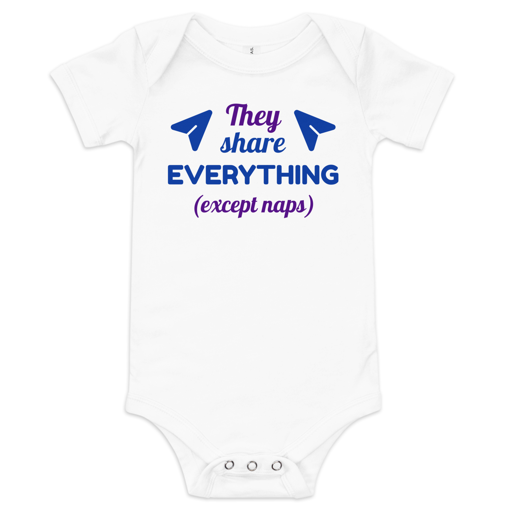 baby onesie for twins 