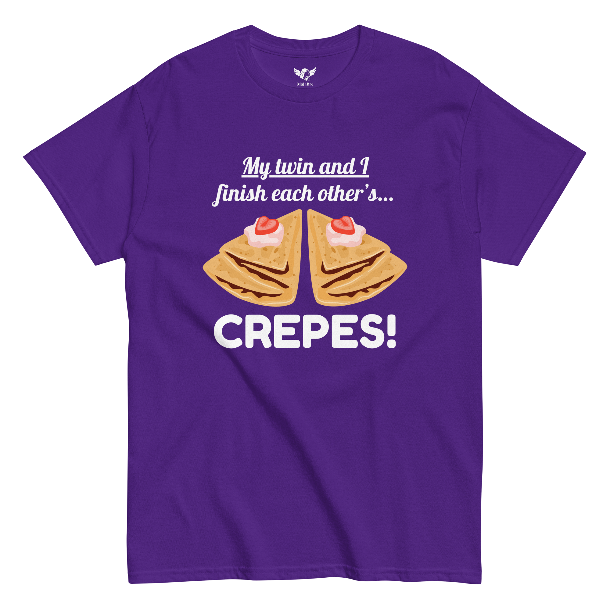 twin energy t-shirt - crepes (white)
