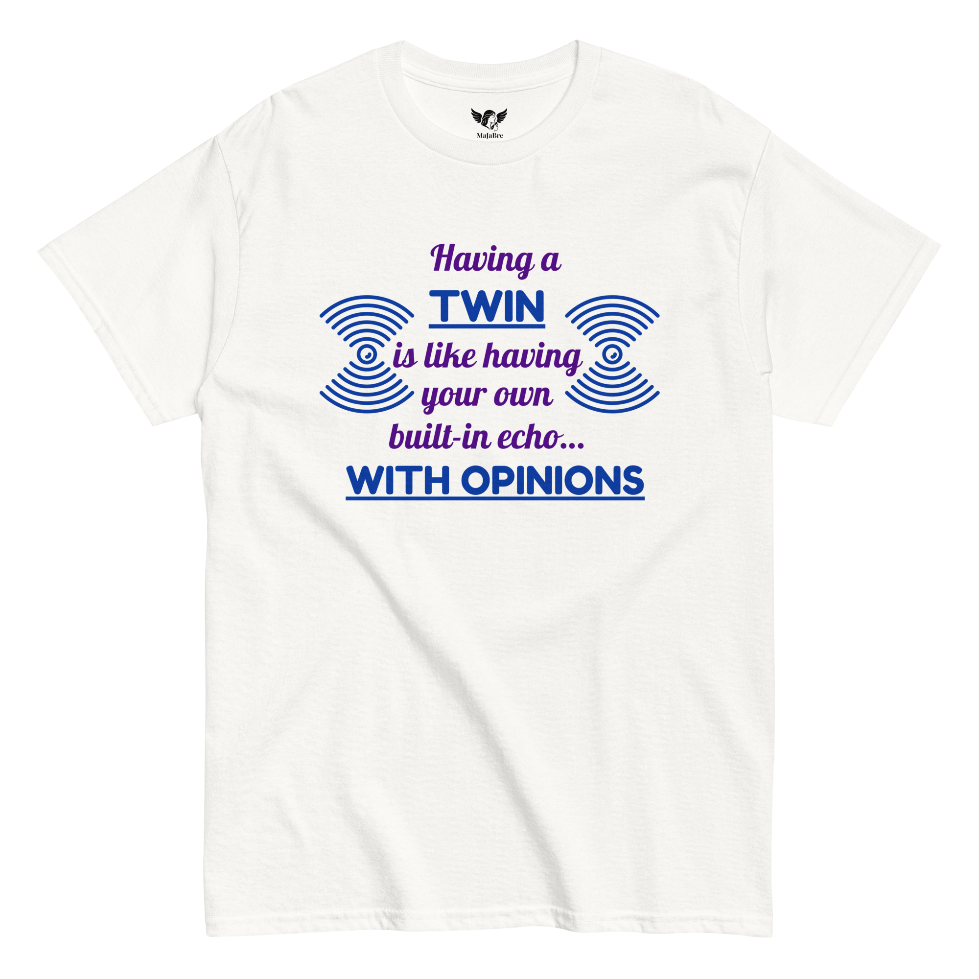Twin energy t-shirt lying on the floor 