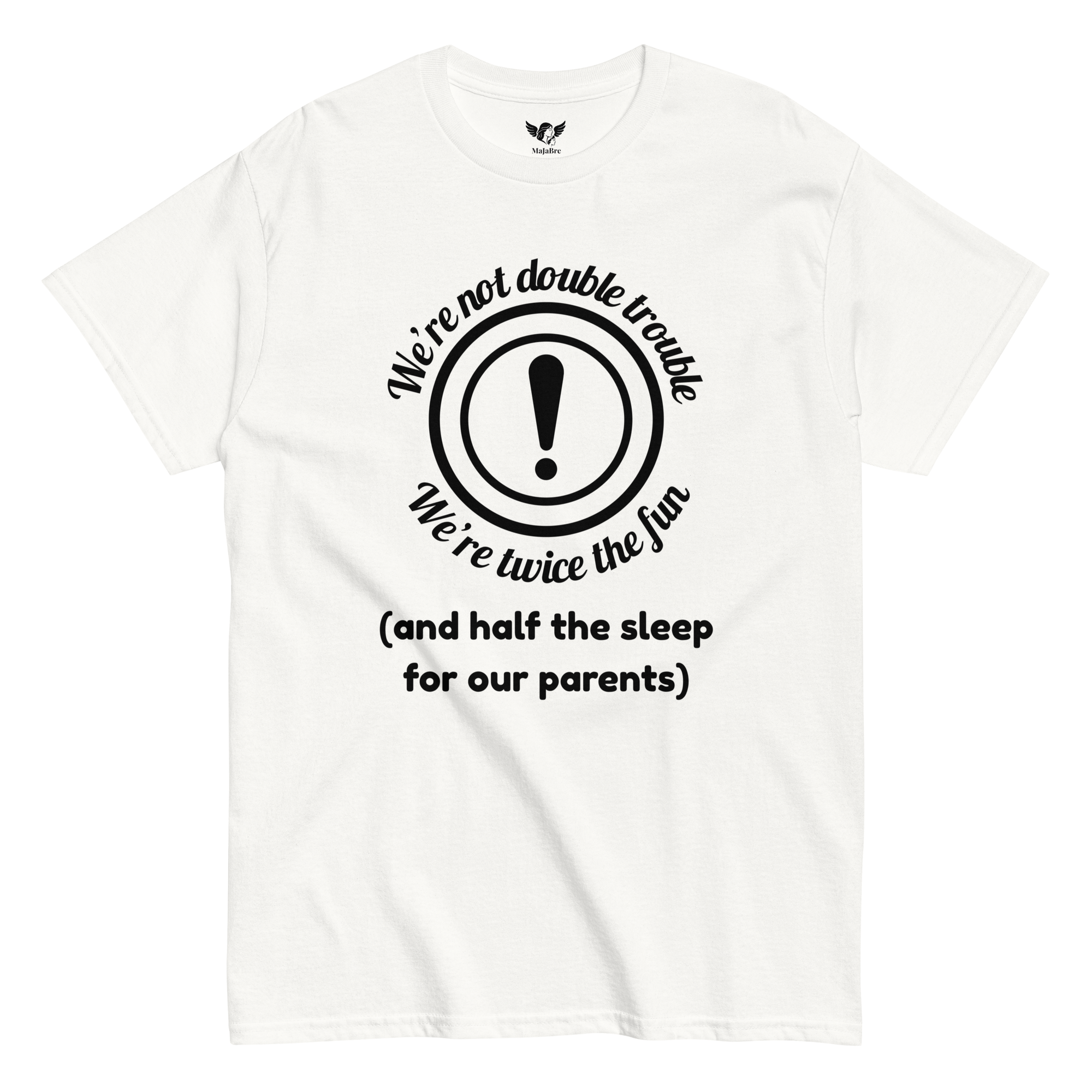 Twin energy t-shirt - double trouble (black)